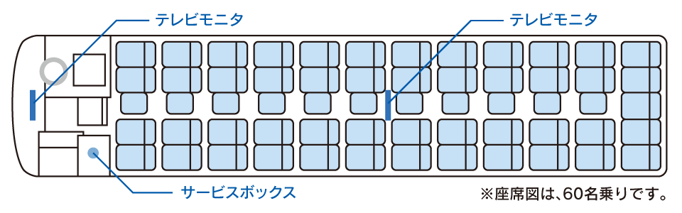 エアロエース　配置図